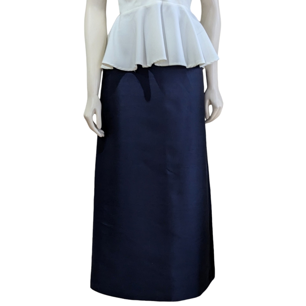 Talbots Silk Blend Evening Maxi Skirt Size 2